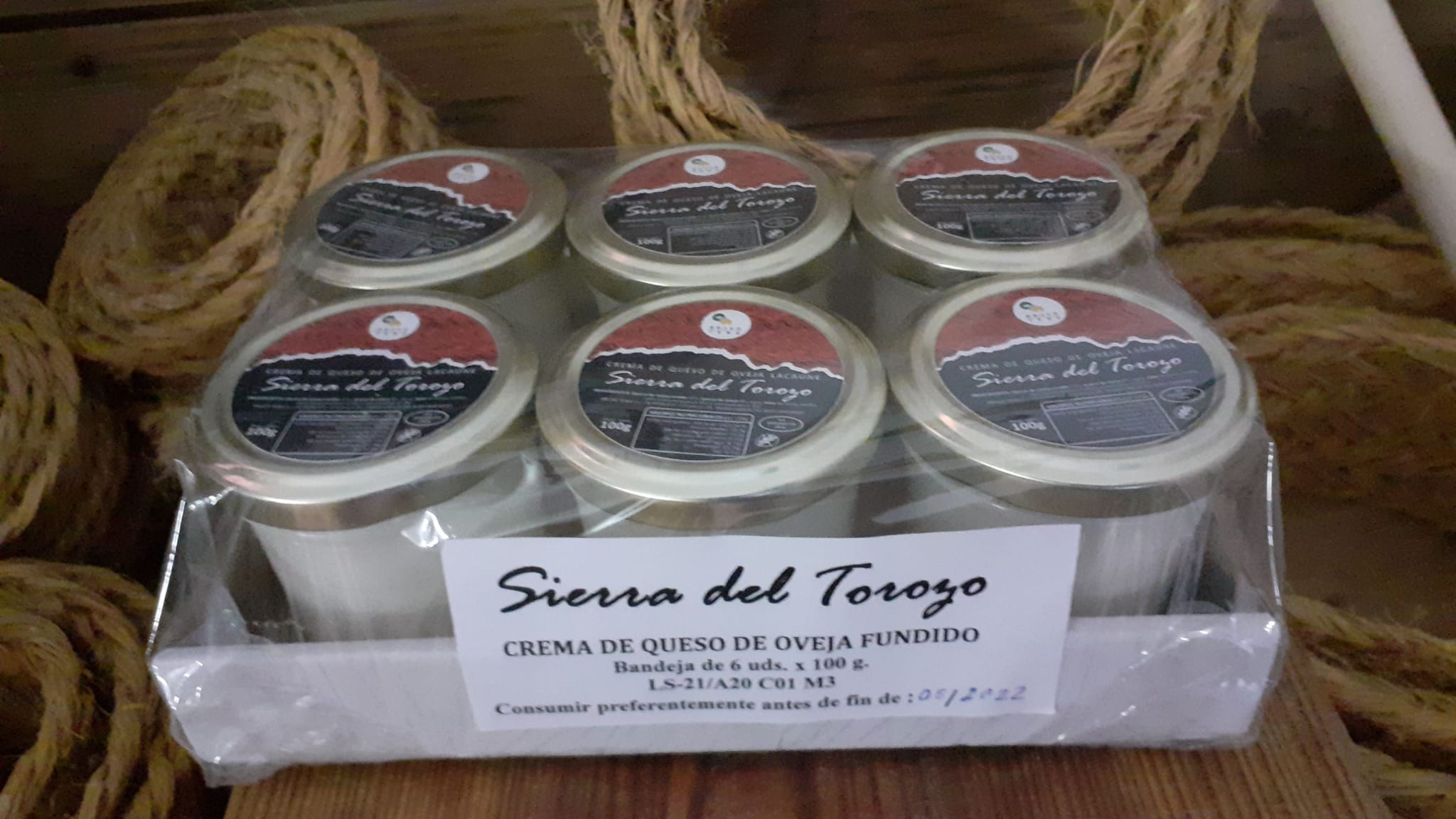 PACK 6 UDS. CREMA DE QUESO DE OVEJA